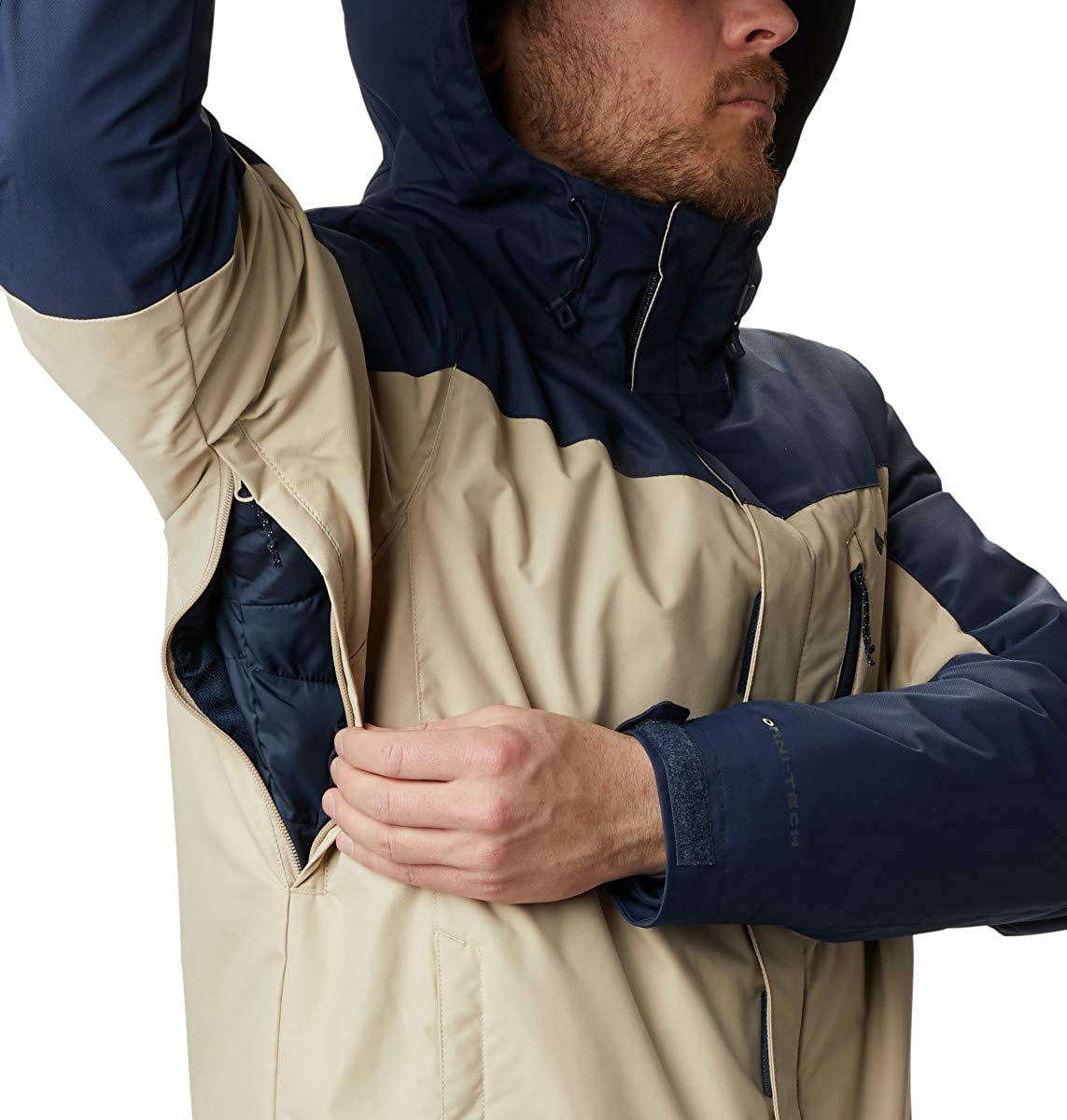 Columbia Men\'s Whirlibird IV Interchange Jacket, Waterproof & Breathable