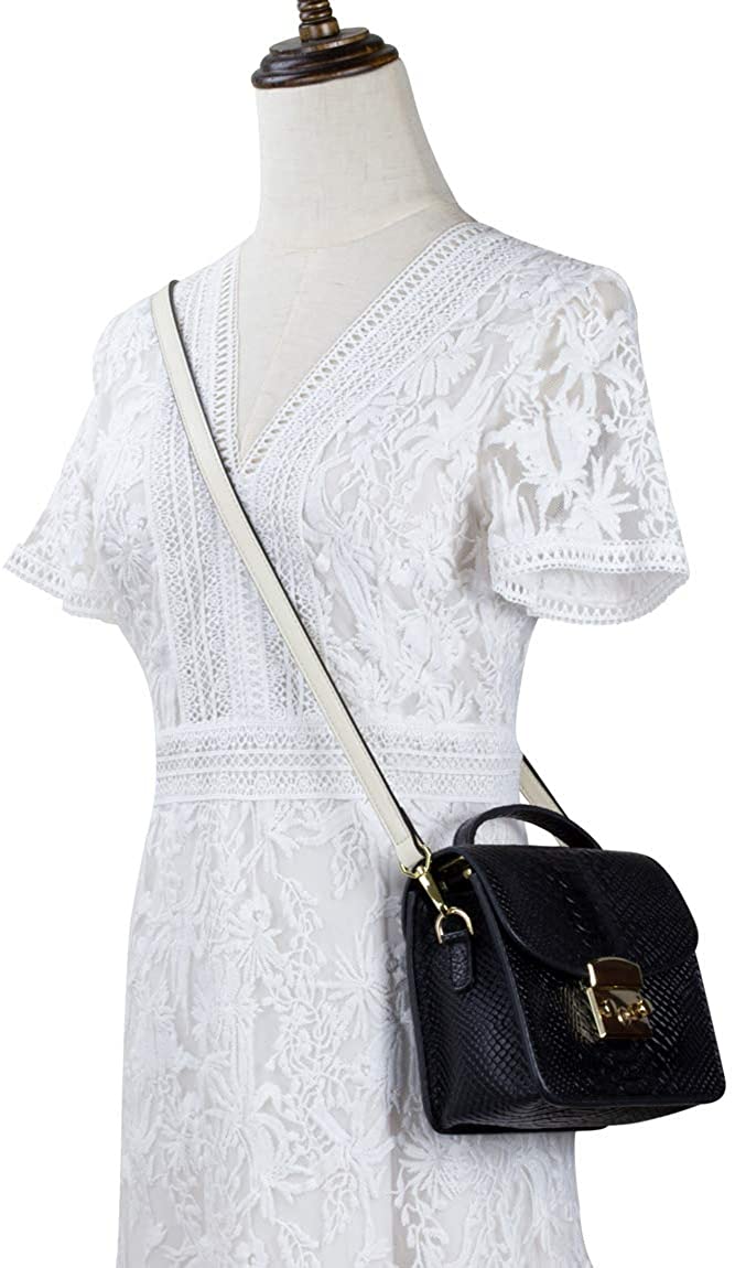 Allzedream Leather Purse Strap Replacement Crossbody Handbag Long Adjustable