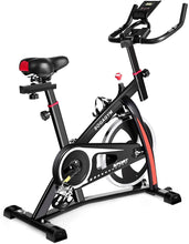 
                        
                          Cargar imagen en el visor de la galería, Indoor Cycling Bike Exercise Bike Stationary Bikes with Comfortable Seat Cushion &amp; LCD Monitor for Home Office Fitness Cardio Workout - JOY2ESpree
                        
                      