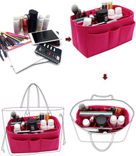 
                        
                          Muat gambar ke penampil Galeri, Felt Fabric Purse Tote Diaper Bag Organizer Insert Bag in Bag with Zipper Inner Pocket For Neverfull Speedy
                        
                      