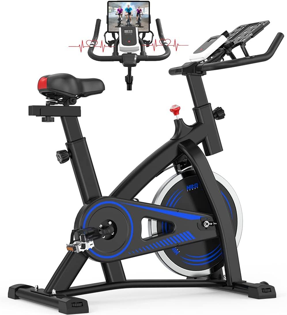 Hitosport Indoor Cycling Bike Stationary, Exercise Bike for Home with LCD Monitor for Home Gym Cardio Workout Bike - JOY2ESpree