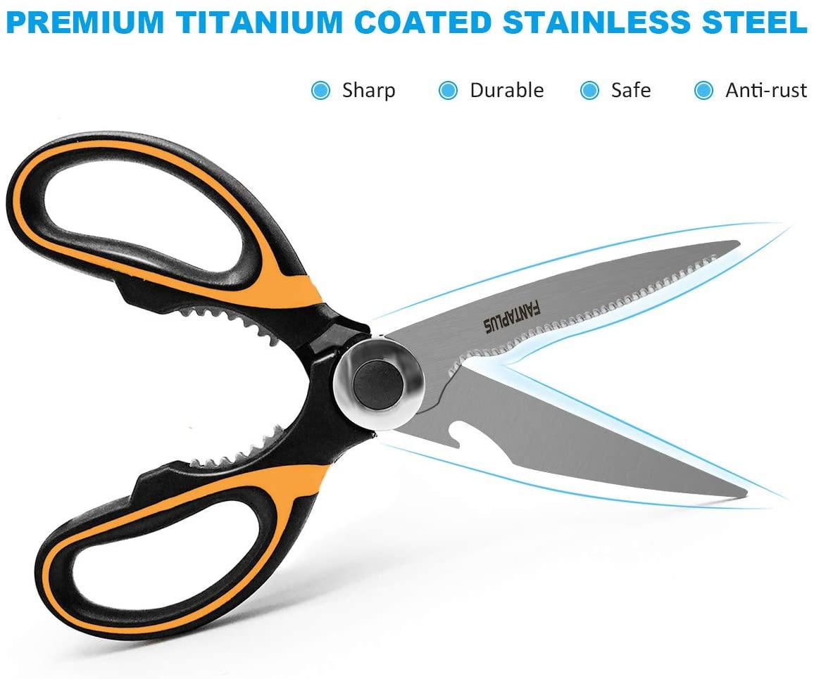 FANTAPLUS Kitchen Shears,Premium Heavy Duty Scissors - JOY2ESpree