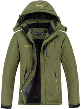 
                        
                          Load image into Gallery viewer, MOERDENG Men's Waterproof Ski Jacket Warm Winter Snow Coat Mountain Windbreaker Hooded Raincoat Snowboarding Jackets
                        
                      
