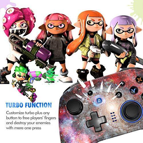 Wireless Controller for Nintendo Switch, Gamepad Joystick with Dual Vibration and Turbo for Switch, Pro, Windows XP/10/7/8/8.5 - JOY2ESpree