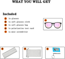 
                        
                          Muat gambar ke penampil Galeri, SUNGVG Polarized Sunglasses for Women Classic Round Retro Sun Glasses - JOY2ESpree
                        
                      