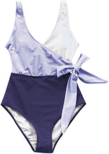 
                        
                          画像をギャラリービューアに読み込む, CUPSHE Women's One Piece Swimsuit Knotted Color Block Bathing Suit
                        
                      