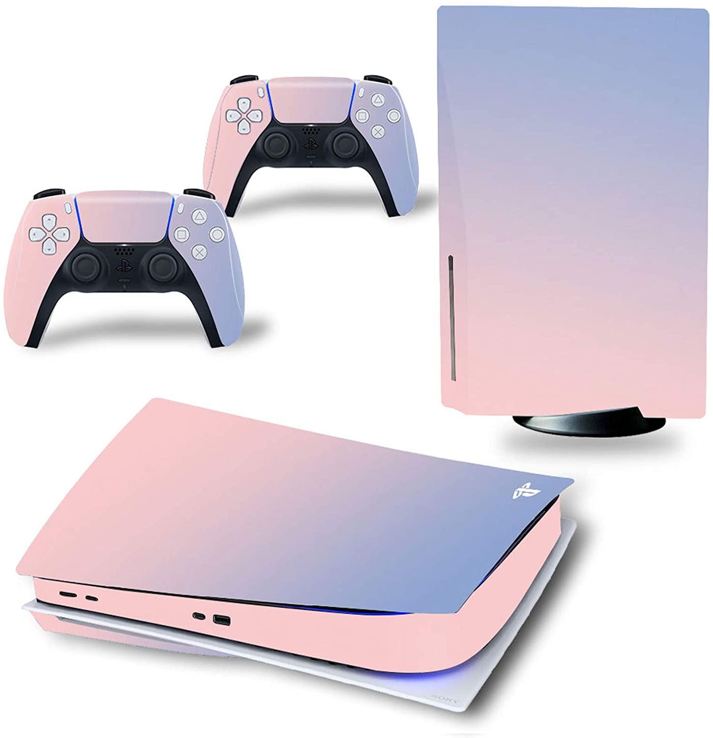DAPANZ Vinyl Skin Sticker Decal Full Cover for Playstation 5 Console and Remote Controllers Disk Edition The Flag of United States - JOY2ESpree