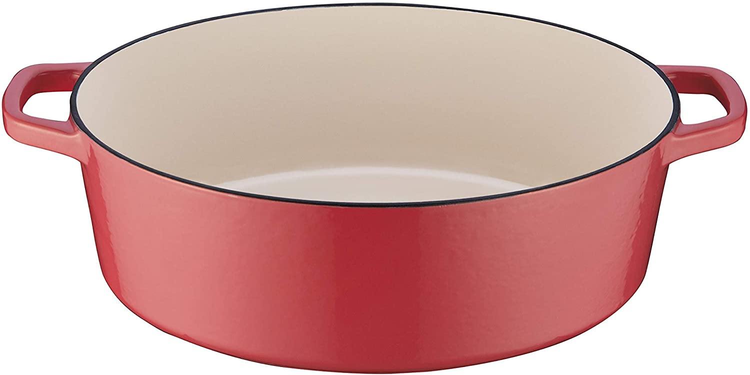Cuisinart Cast Iron Casserole, Terracotta Orange, 7-Quart - JOY2ESpree