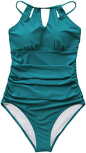 
                        
                          Muat gambar ke penampil Galeri, CUPSHE Women's One Piece Swimsuit High Neck Tummy Control Swimwear Bathing Suit
                        
                      