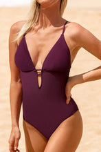 
                        
                          Load image into Gallery viewer, CUPSHE Women's One Piece Swimsuit Tummy Control V Neck Two Piece Bathing Suits - JOY2ESpree
                        
                      