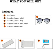 
                        
                          Muat gambar ke penampil Galeri, SUNGVG Polarized Sunglasses for Women Classic Round Retro Sun Glasses - JOY2ESpree
                        
                      