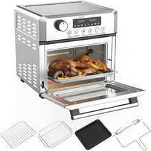 
                        
                          Muat gambar ke penampil Galeri, Air Fryer Convection Oven Combo 10-in-1 Countertop Airfryer 24QT Ultra Large Capacity Toaster Oven for Large Family Chicken - JOY2ESpree
                        
                      