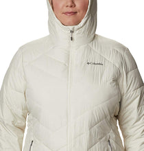 
                        
                          Load image into Gallery viewer, Columbia Womens Heavenly Long Hooded Jacket
                        
                      