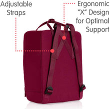 
                        
                          Load image into Gallery viewer, Fjallraven, Kanken Classic Backpack for Everyday, Ox Red
                        
                      