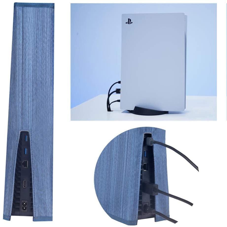 SHIYETA PS5 Dust Cover Soft Thick Cover Sleeve for Playstation 5 Console Digital Edition & Regular Edition - JOY2ESpree