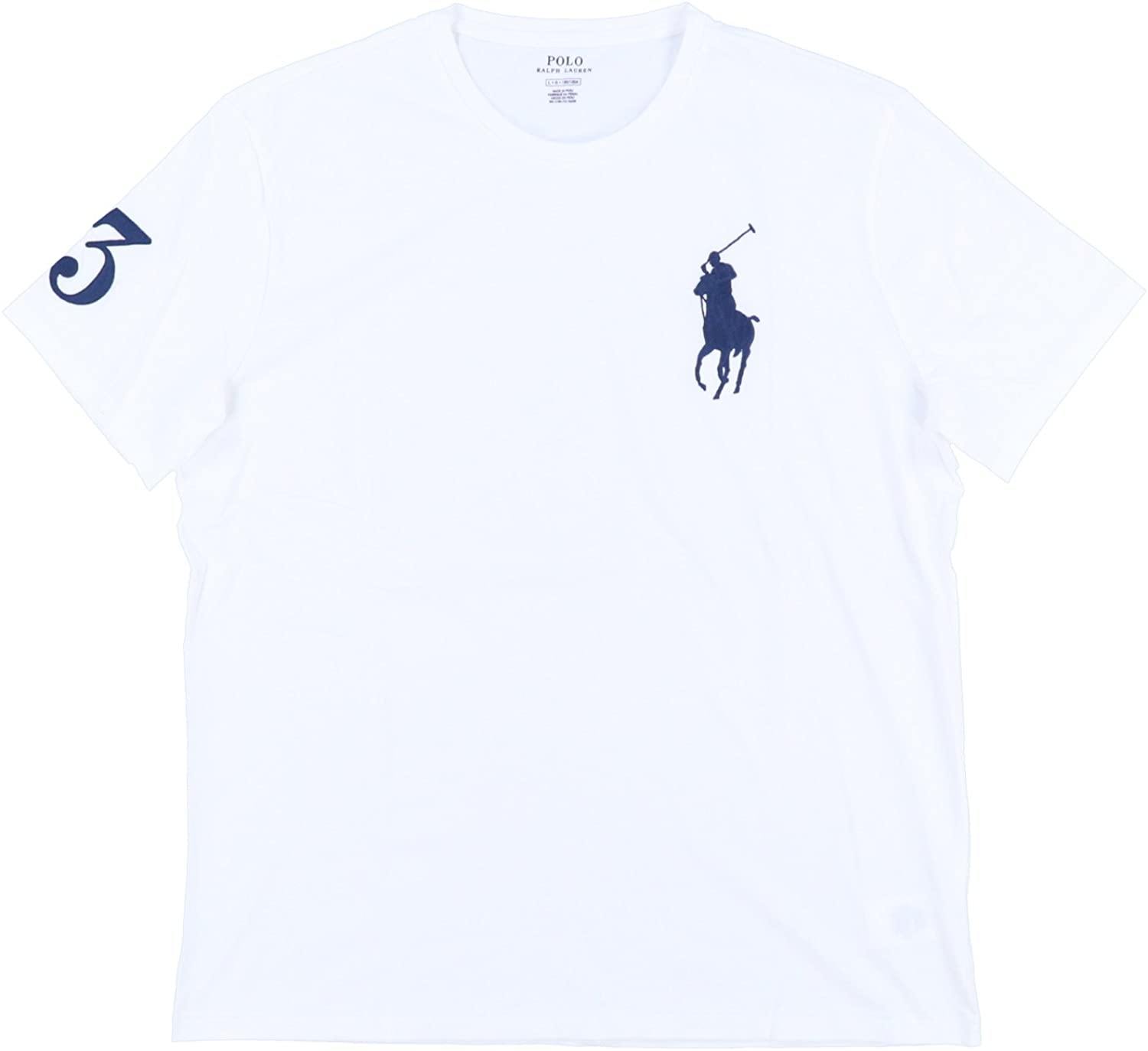 Polo Ralph Lauren Mens Crew Neck Big Pony T-Shirt