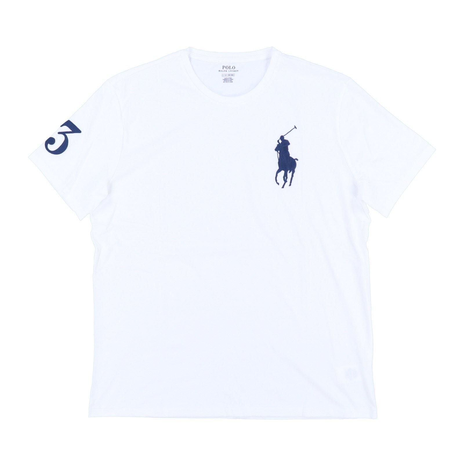 Polo Ralph Lauren Mens Crew Neck Big Pony T-Shirt