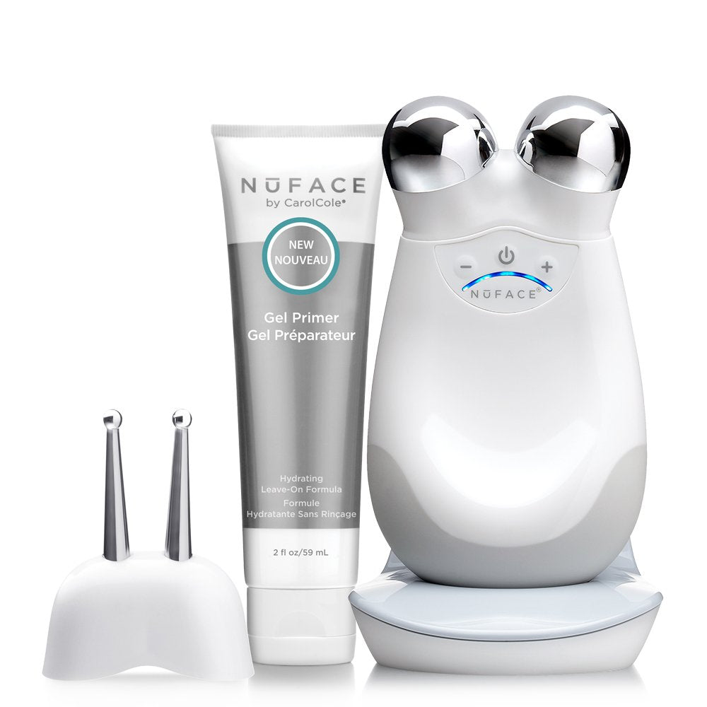NuFACE PRECISION Facial Toning Kit | Trinity Facial Trainer Device + Effective Lip + Eye Attachment