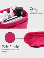 
                        
                          Cargar imagen en el visor de la galería, Felt Purse Organizer Insert Zipper Pocket with Two Removeable Bottle Holder
                        
                      