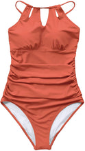 
                        
                          Muat gambar ke penampil Galeri, CUPSHE Women's One Piece Swimsuit High Neck Tummy Control Swimwear Bathing Suit
                        
                      