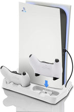 
                        
                          Load image into Gallery viewer, PS5 Cooling Fan, PS5 Cooler, Vertical Stand for Playstation 5 Digital Edition &amp; Ultra HD Game Console - JOY2ESpree
                        
                      