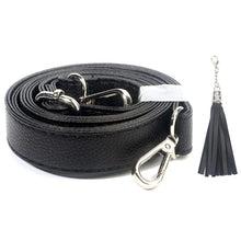 
                        
                          將圖片載入圖庫檢視器 Beaulegan Purse Strap Replacement - Full Grain Microfiber Leather - 59 Inch Long Adjustable for Crossbody Shoulder Bag - 1 Inch Wide, Black / Silver
                        
                      