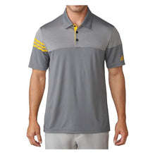 
                        
                          Load image into Gallery viewer, adidas Golf Men's 3-Stripes Heather Block Polo - JOY2ESpree
                        
                      