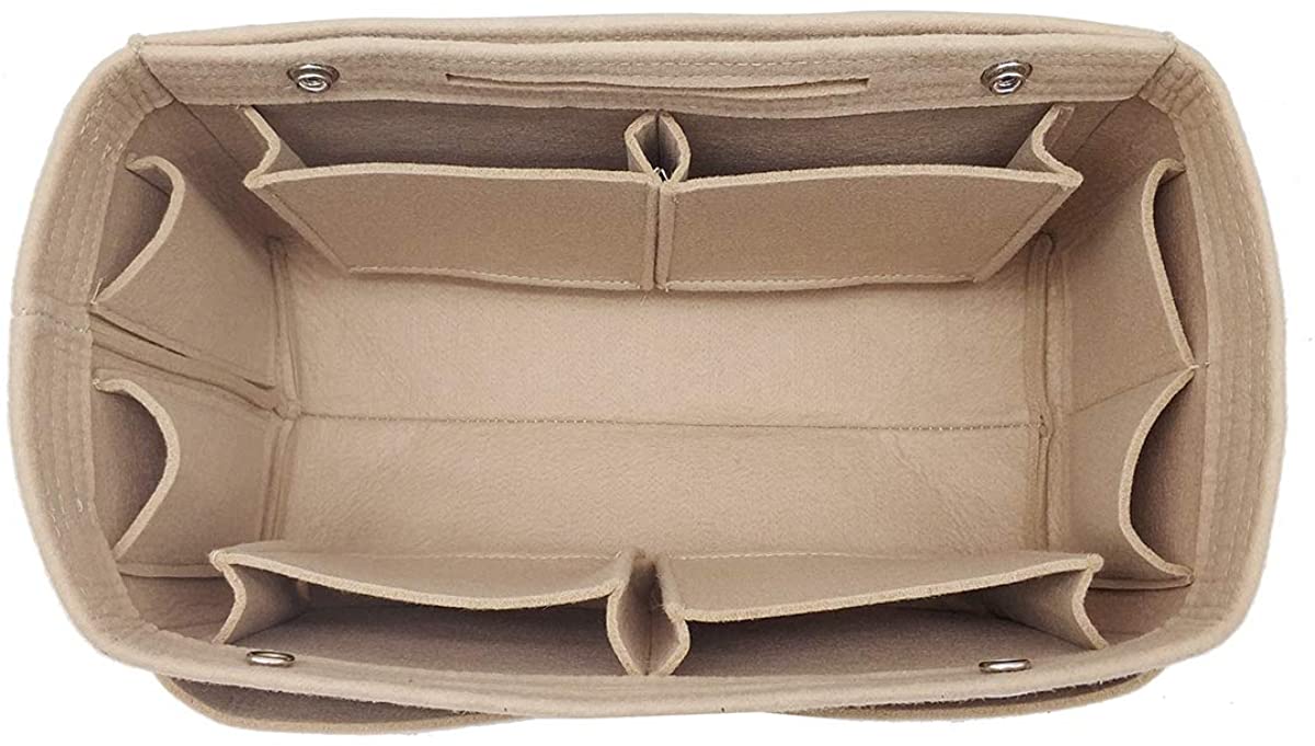 Felt Purse Organizer Insert Bag organizer Multi Pocket Bag in Bag Organizer Shaper