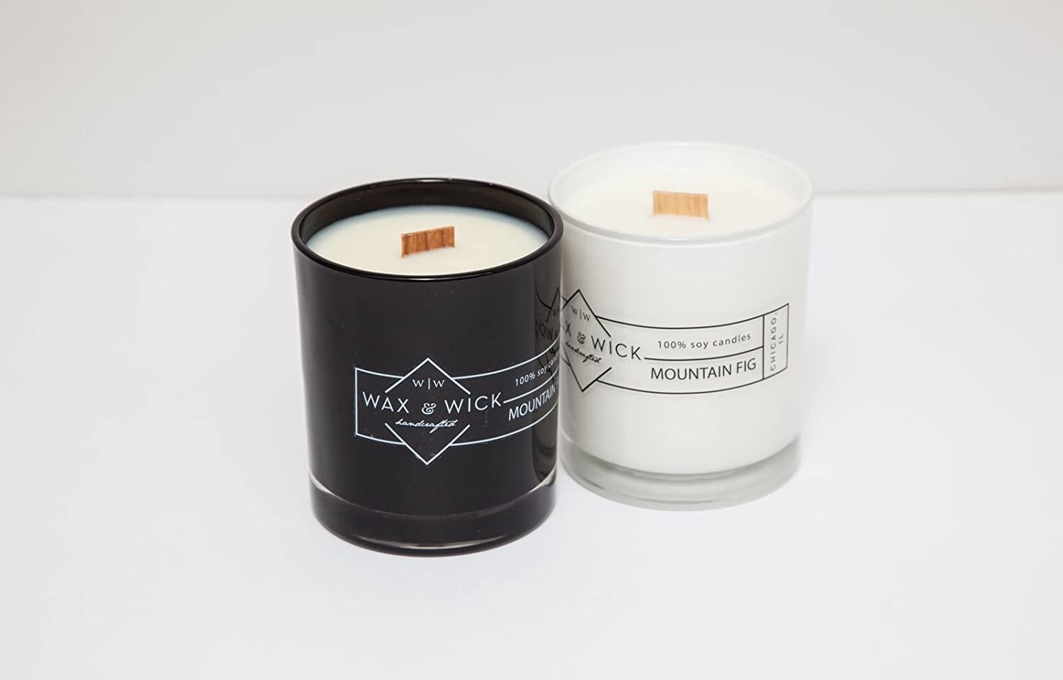 Scented Soy Candle: 100% Pure Soy Wax with Wood Double Wick