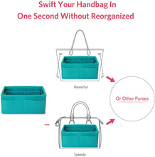 
                        
                          Cargar imagen en el visor de la galería, Felt Purse Organizer, Bag in Bag Organizer For Tote &amp; Handbag Speedy Neverfull, Medium Large Extra Large
                        
                      