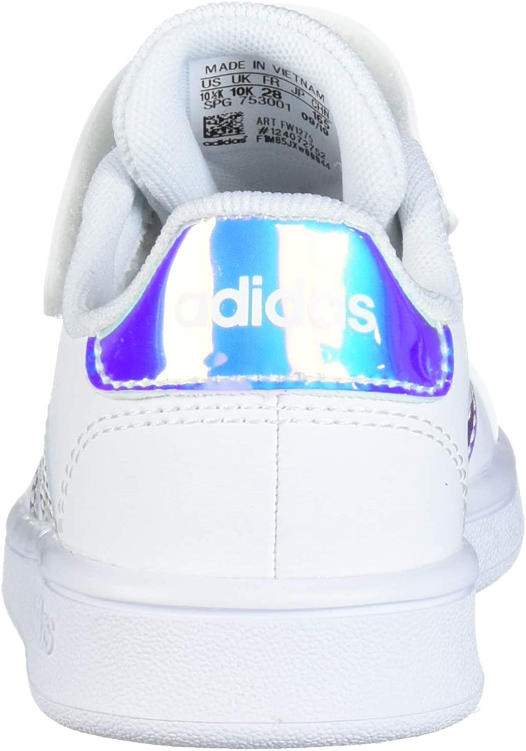 adidas Unisex-Child Grand Court Tennis Shoe