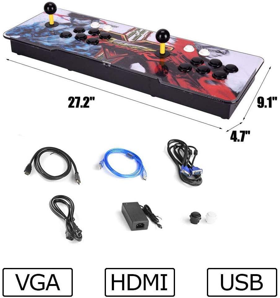 3D Pandora Games Arcade Game Console - 8000 Games Installed - JOY2ESpree