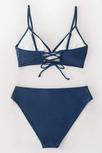
                        
                          將圖片載入圖庫檢視器 CUPSHE Women's Bikini Triangle Sexy Lace Up Two Piece Bathing Suit
                        
                      