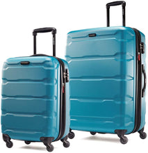 
                        
                          Load image into Gallery viewer, Samsonite Omni PC Hardside Expandable Luggage with Spinner Wheels, Black, Carry-On 20-Inch
                        
                      