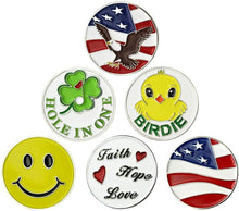 
                        
                          將圖片載入圖庫檢視器 GOLTERS Golf Ball Markers Golf Markers Golf Gifts Clips Pack of 6 - JOY2ESpree
                        
                      