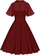 
                        
                          Load image into Gallery viewer, GownTown Women's 1950s Cloak Two-Piece Cocktail Dress
                        
                      