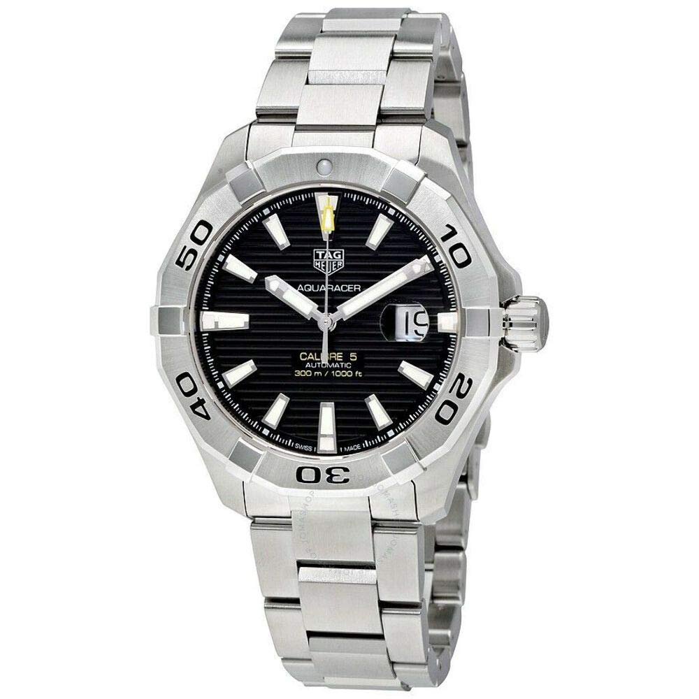 TAG Heuer Aquaracer Black Dial Calibre 5 Automatic Men's Watch WAY2010.BA0927
