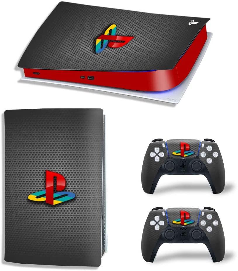 Decals Cover Whole Body Skin Protector for PS5 Playstation 5 Console Wrap Sticker Skin with 2 Wireless DualSense Controller Decal - JOY2ESpree