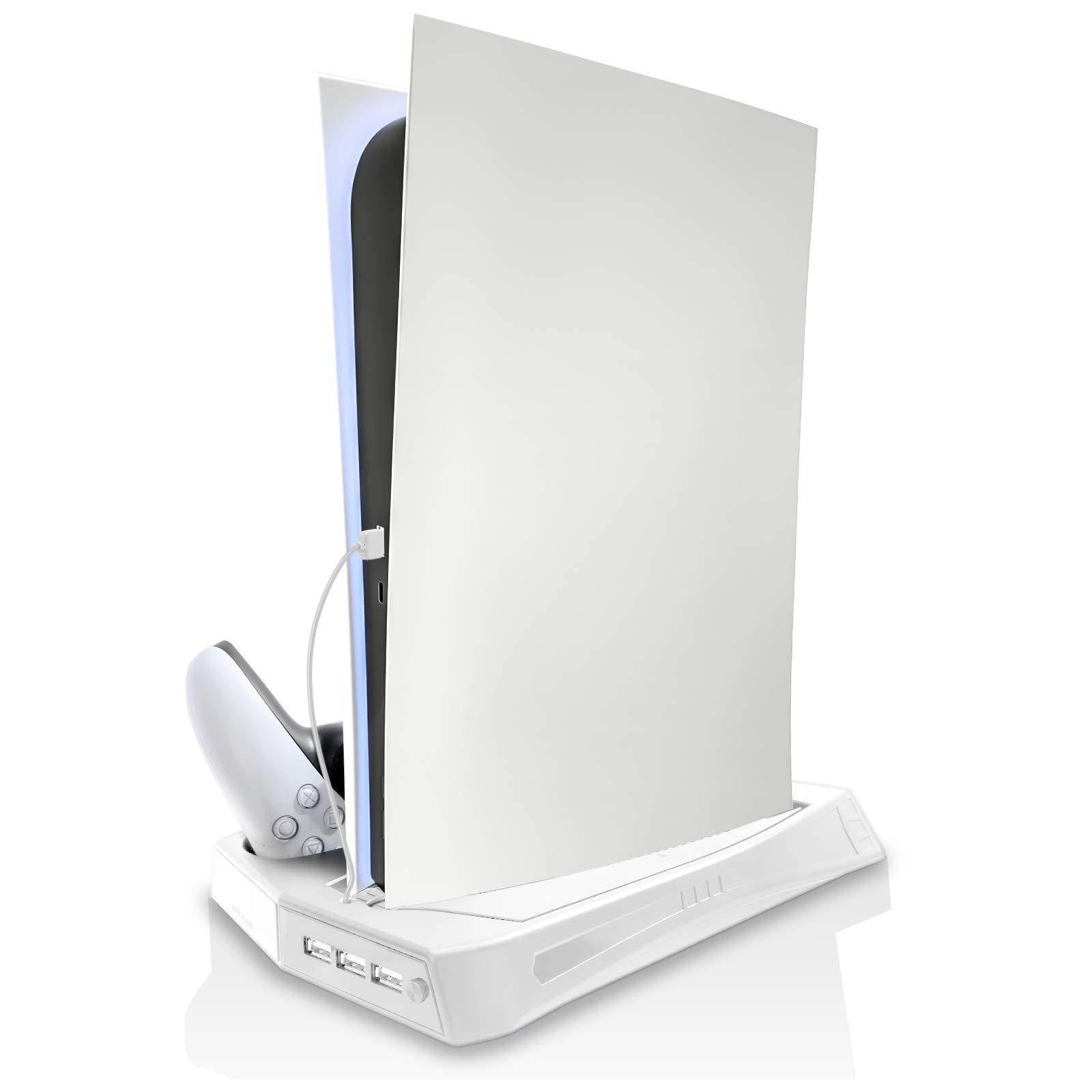 PS5 Cooling Fan, PS5 Cooler, Vertical Stand for Playstation 5 Digital Edition & Ultra HD Game Console - JOY2ESpree
