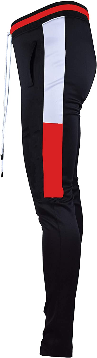 Screenshotbrand Mens Hip Hop Premium Slim Fit Track Pants
