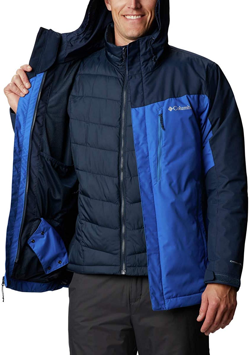 Columbia Men\'s Whirlibird IV Interchange Jacket, Waterproof & Breathable