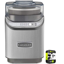 
                        
                          將圖片載入圖庫檢視器 Cuisinart ICE-70 Electronic Ice Cream Maker Brushed Chrome Bundle with 1 Year Extended Protection Plan - JOY2ESpree
                        
                      