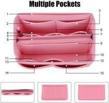 
                        
                          將圖片載入圖庫檢視器 JessLab Felt Purse Organizer Insert with 14 Pockets and Detachable Zip Pouch
                        
                      