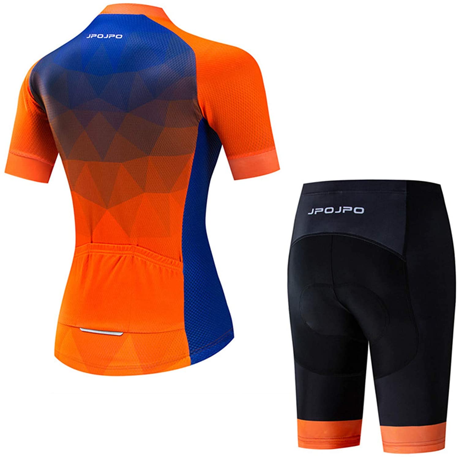 Women's Cycling Clothing Short Sleeve Bike Jersey Sets Bib Shorts Summer Cycling Sets Reflective