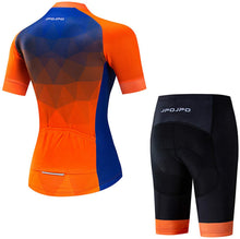 
                        
                          Muat gambar ke penampil Galeri, Women's Cycling Clothing Short Sleeve Bike Jersey Sets Bib Shorts Summer Cycling Sets Reflective
                        
                      