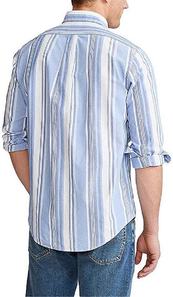 Polo Ralph Lauren Mens Classic Fit Oxford Longsleeve Buttondown Shirt