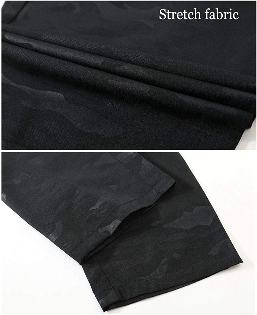 Rdruko Men's Jogger Casual Pants Lightweight Breathable Quick Dry Hiking Running Outdoor Sports Pants