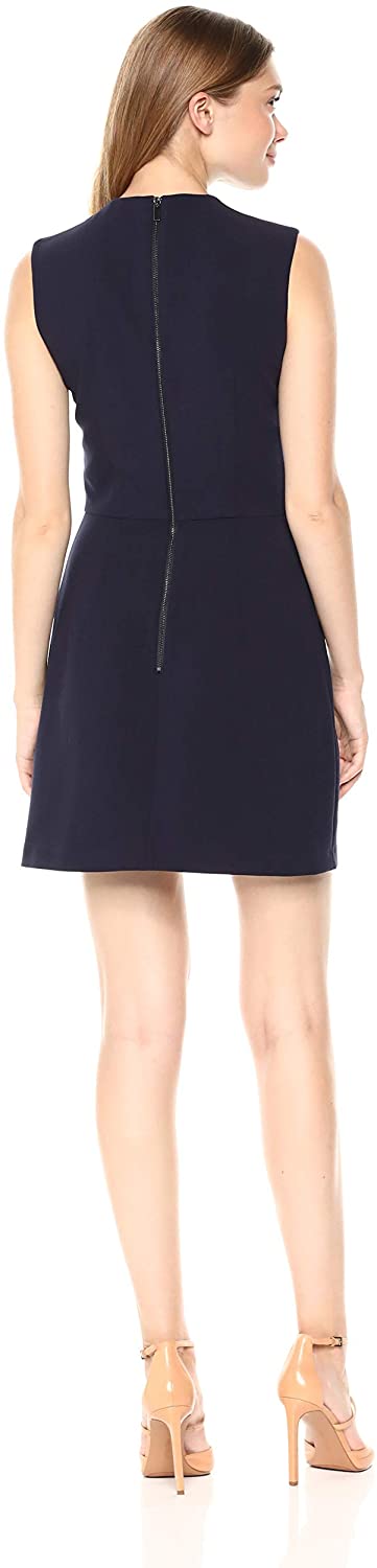 French Connection Women's Whisper Light Stretch Solid Mini Dress