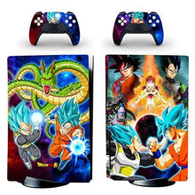 
                        
                          Cargar imagen en el visor de la galería, Decal Moments PS5 Standard Disc Console Controllers Full Body Vinyl Skin Sticker Decals for Playstation 5 Console and Controllers DBZ - JOY2ESpree
                        
                      