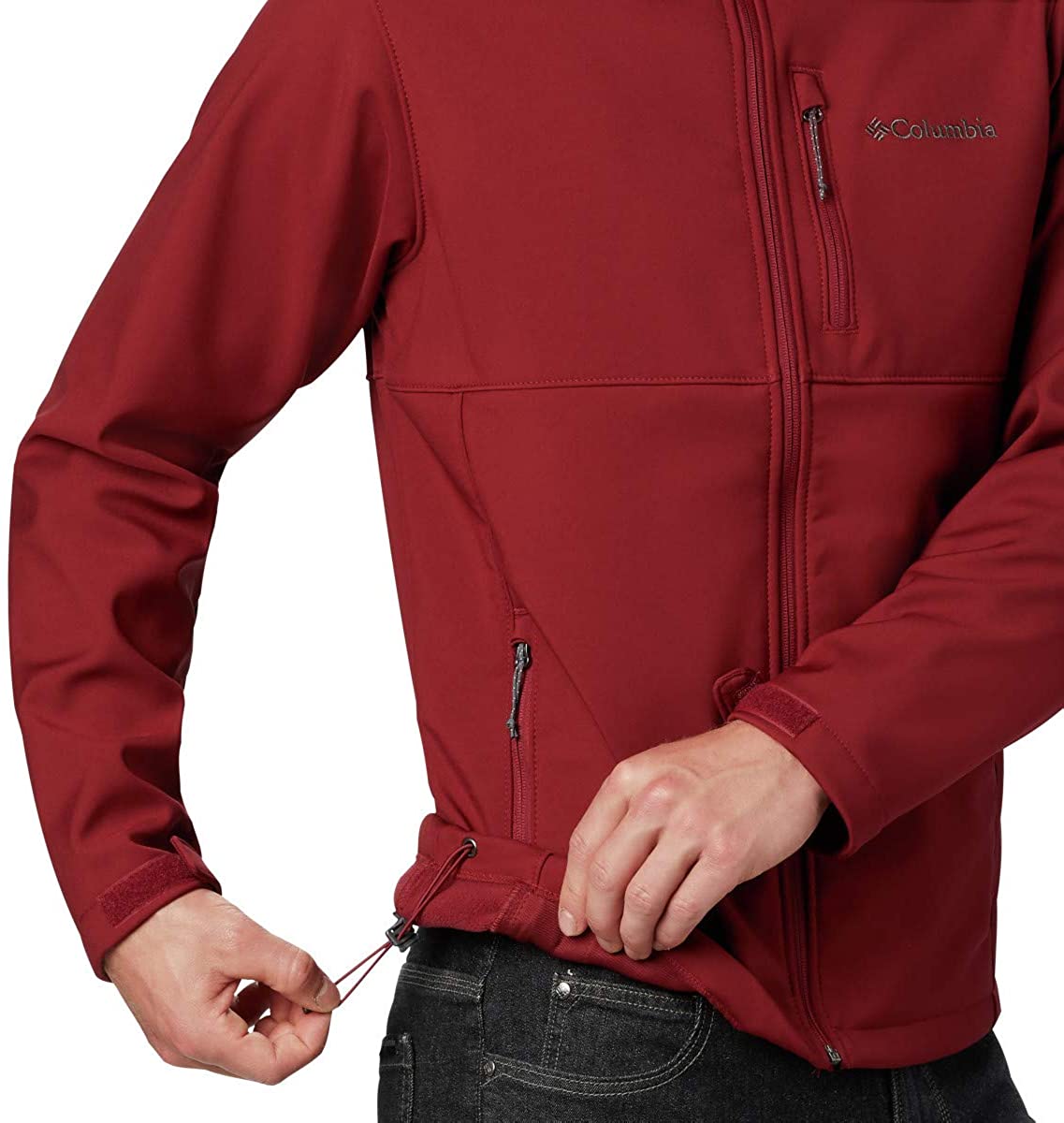 Columbia mens Ascender Softshell Front-zip Jacket